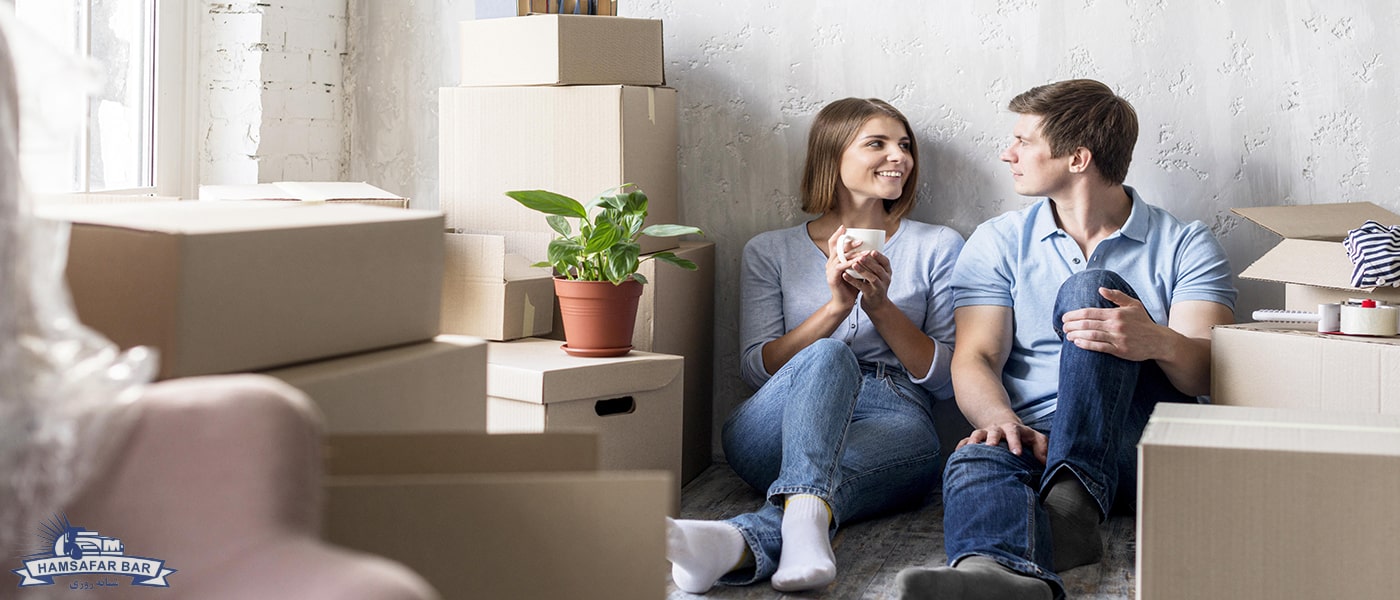 بسته بندی اثاثیه منزل